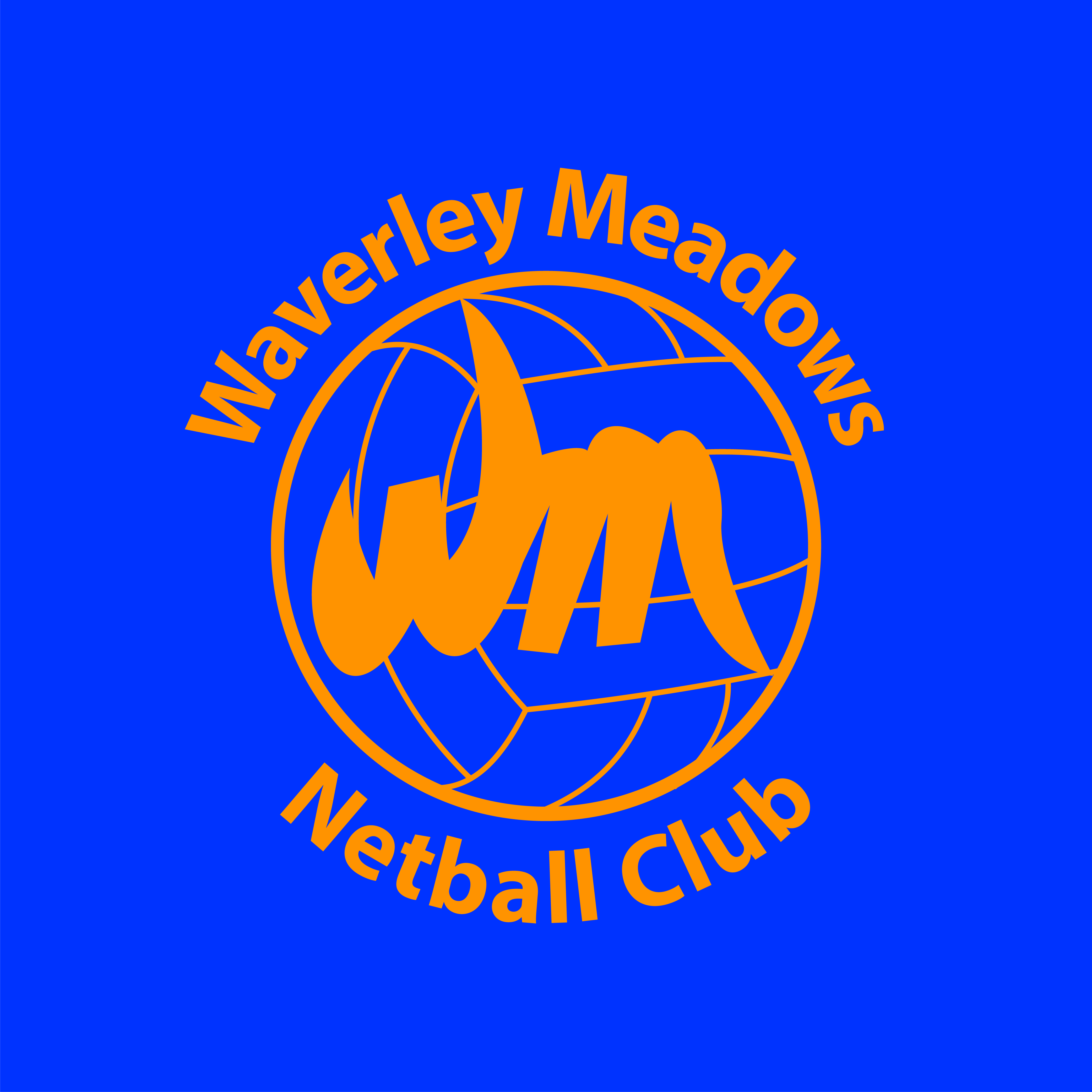 Waverley Meadows Netball Club logo